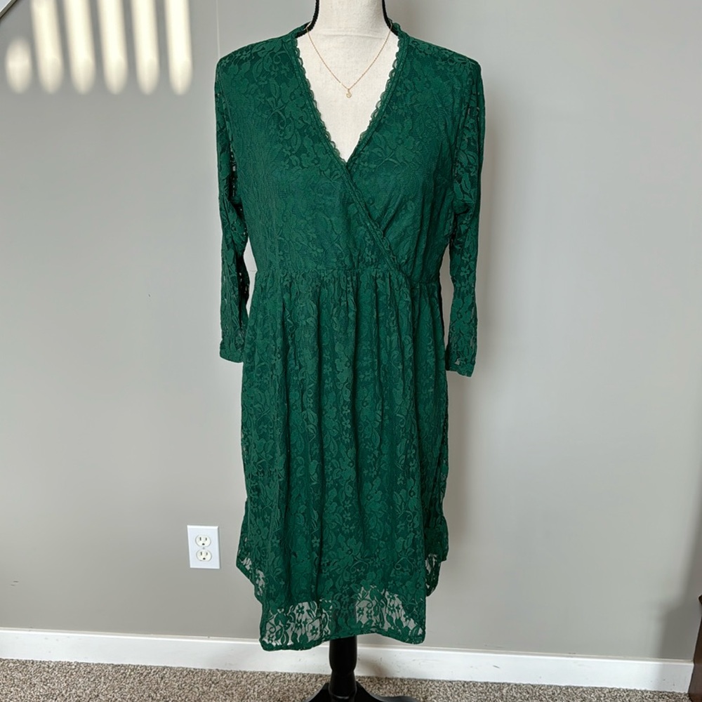 NWT Maurices Lace Maternity Dress